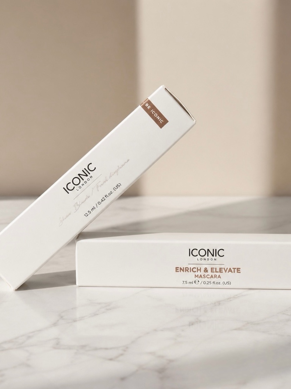 ICONIC London Enrich & Elevate Mascara — White and Rose Gold Accents